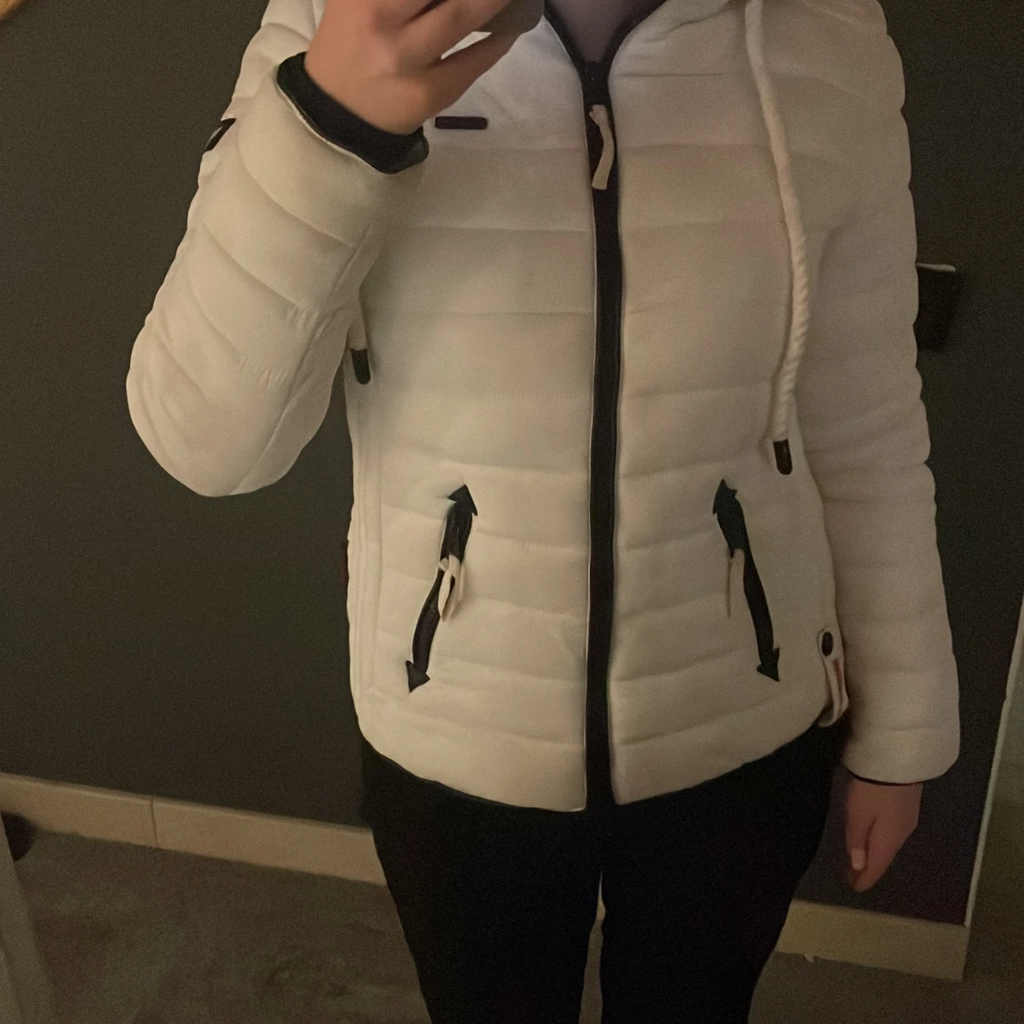 Vit jacka  - 91