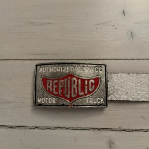 REPUBLIC VINTAGE BELT 85cm - Vintage använt skick