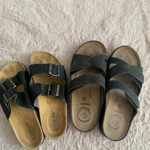 Tofflor  - 30kr/st 50kr för båda  Den första är i storlek 37 och den andra 38