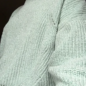 Mint färgad Stickad crewneck/sweatshirt  - Grön/mint färgad creawneck (stickad) 