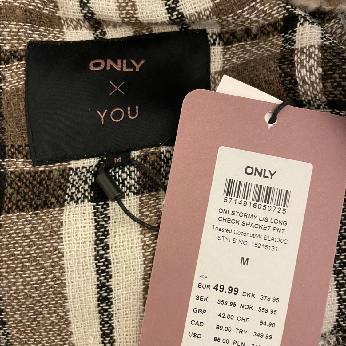 Overshirt jacket i stl. M - 91