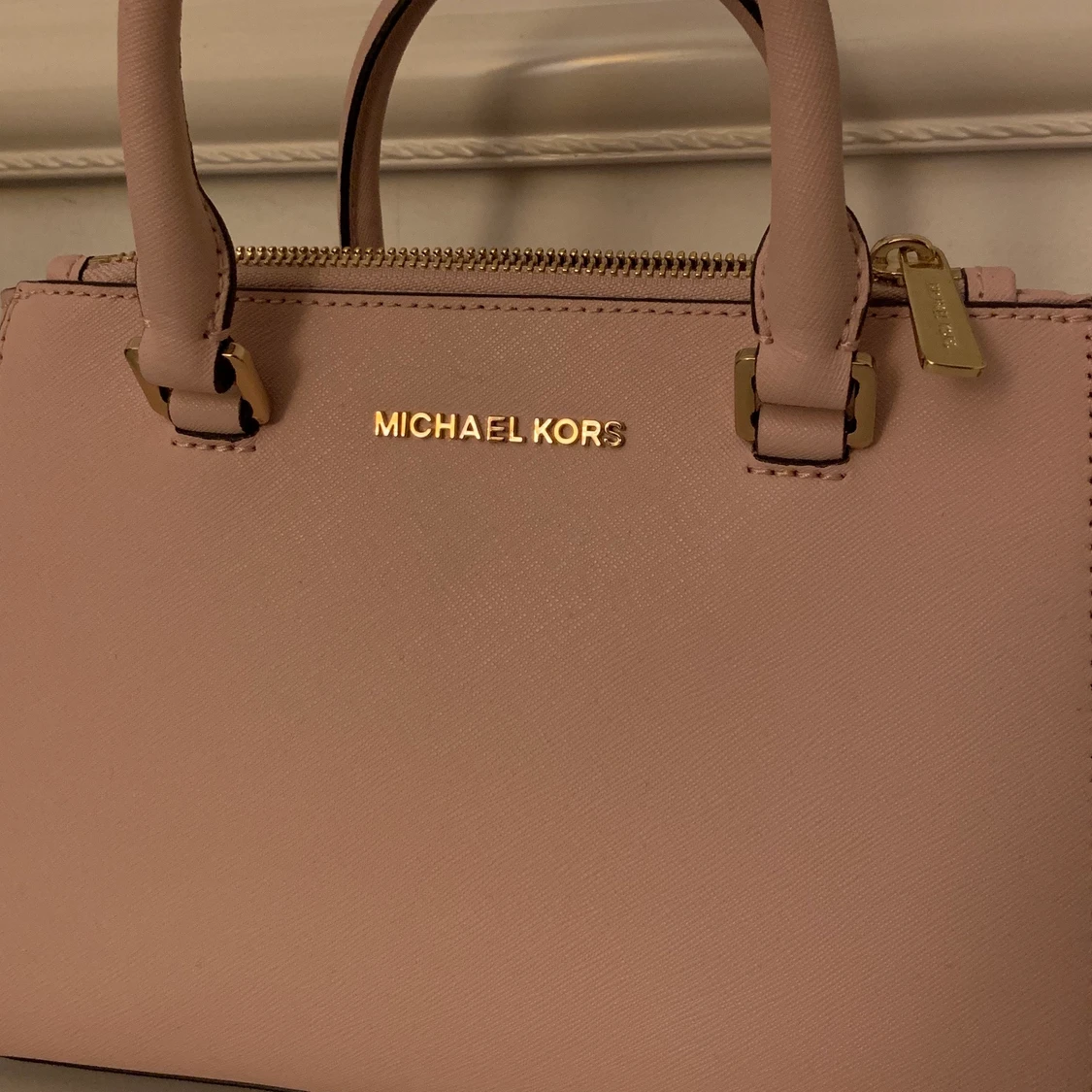Michael Kors light pink mini tote bag - 90