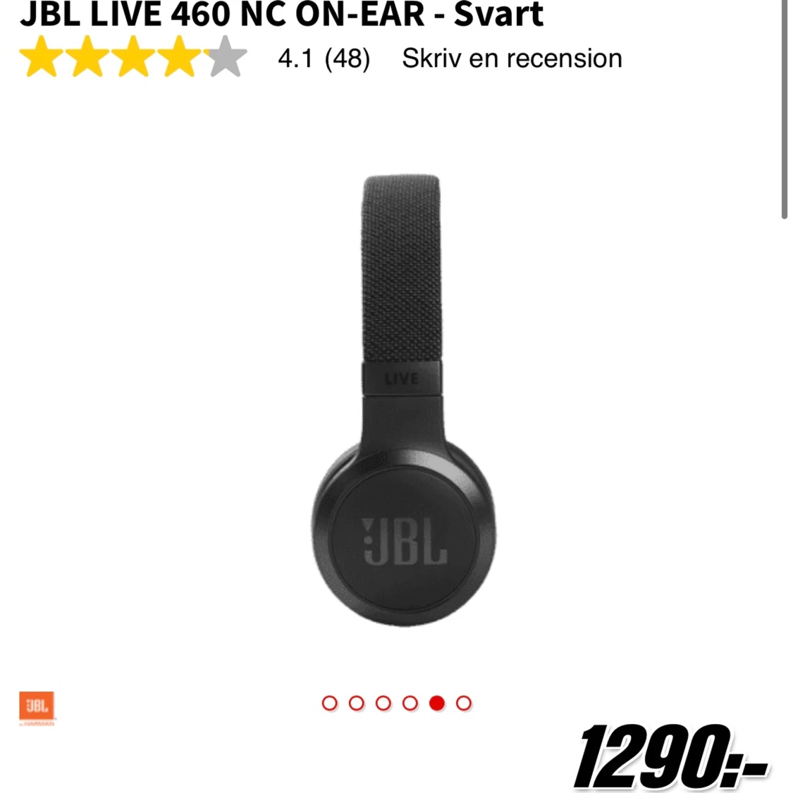 JBL Bluetooth hörlurar - 91