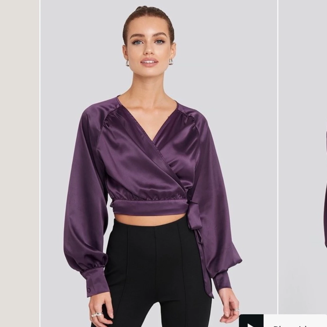 Lila tröja från Na-KD