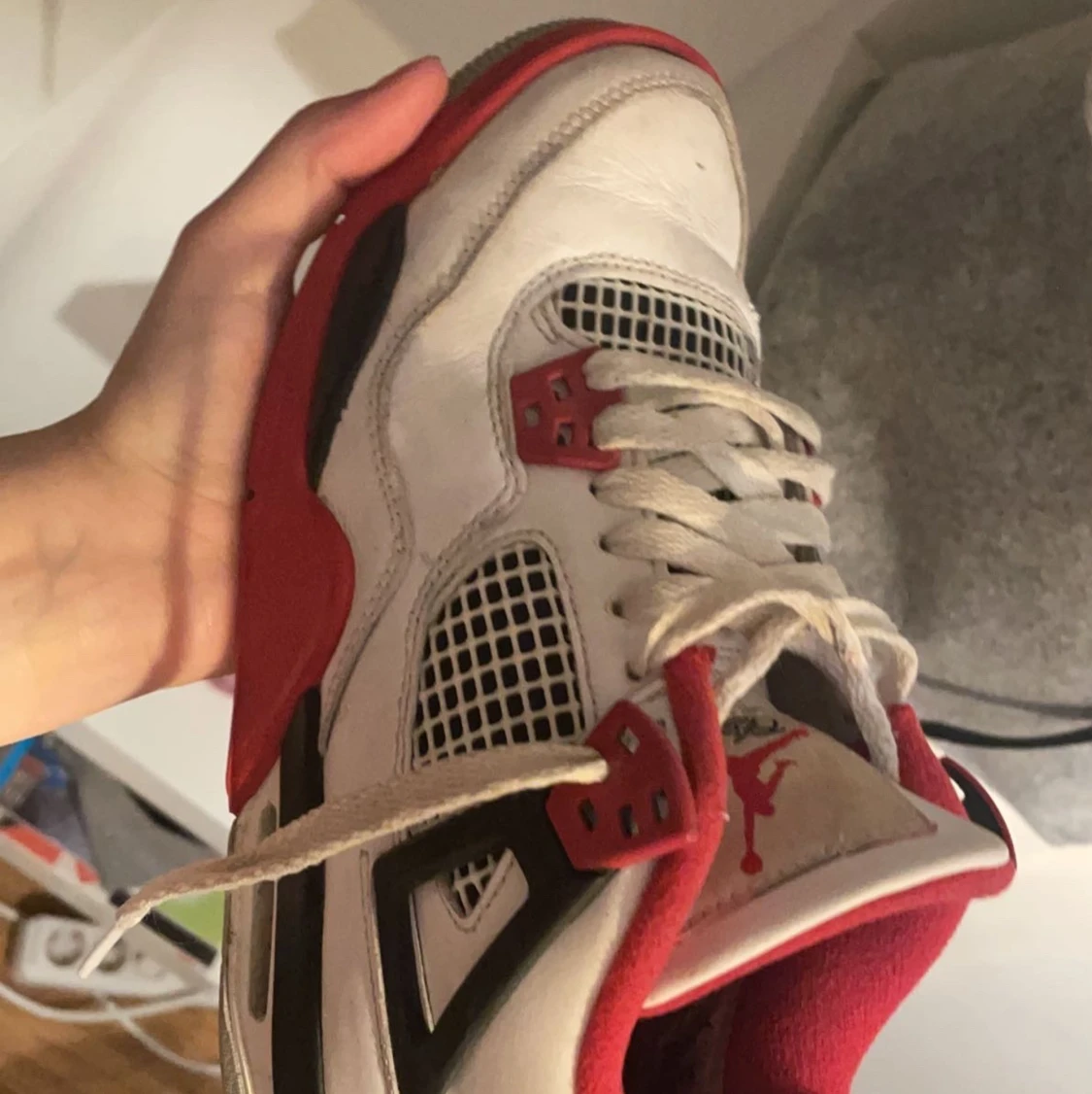 jordan 4 fire red - 90