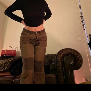 Denim pants - Brown denim pants