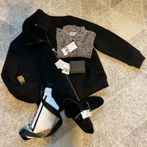 Ny Zara jacket och skor och väska  - Ny jacka och ny skor och ny väska alla delar kan köpas till detta pris eller så kan du köpa varje del ensam