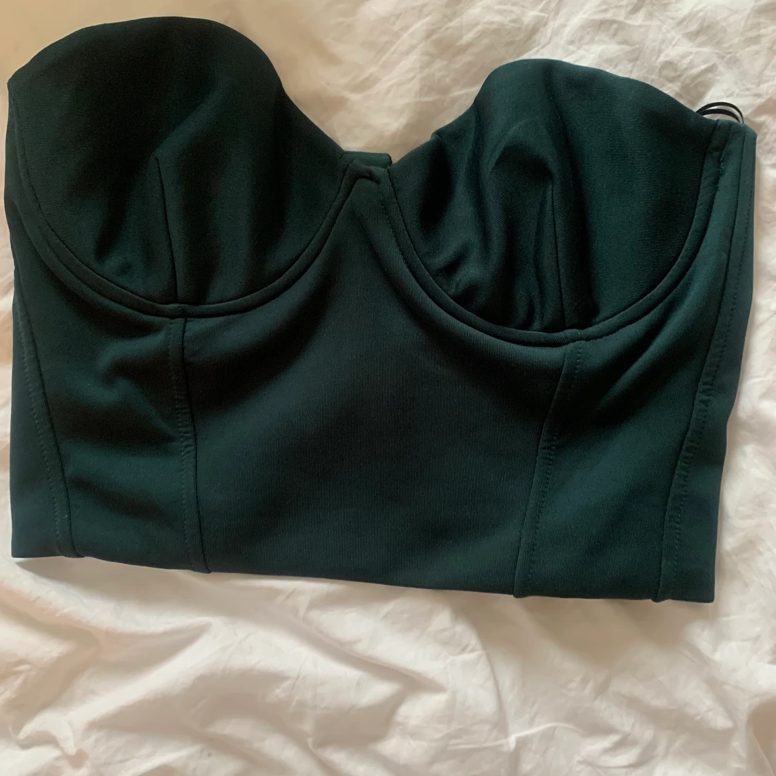 Grön korsettopp  - 90