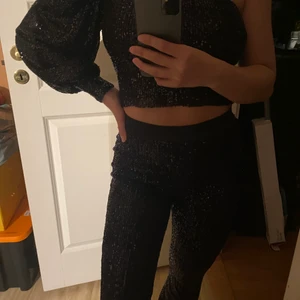 Paljett set  - Använd 1 gång! 