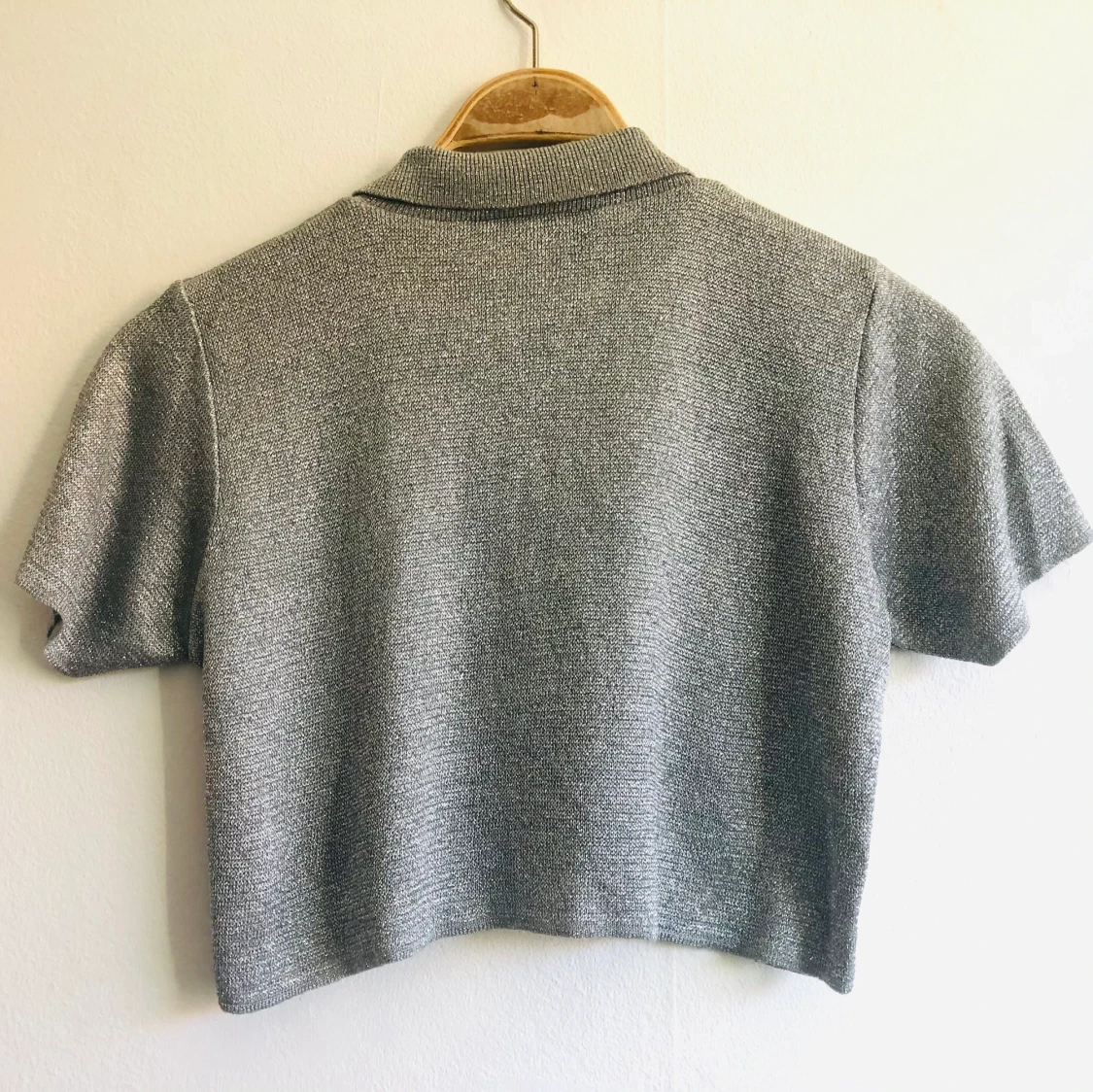 Retro croptop, glittrig!  - 91