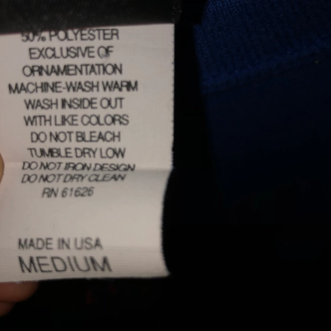 Mickey blå unlimited tröja  - 90