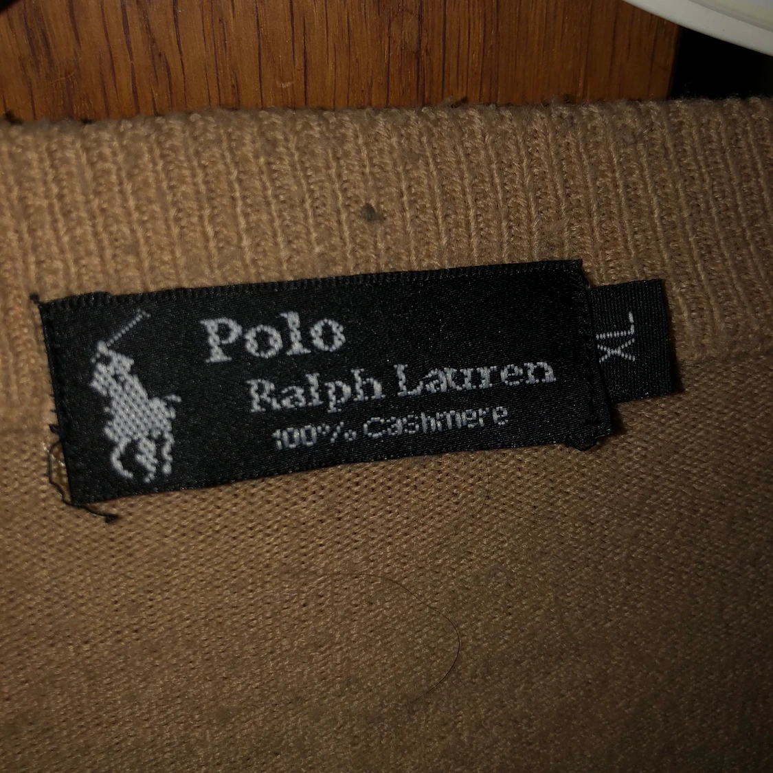 Polo Ralph Lauren tröja beige strl L - 90