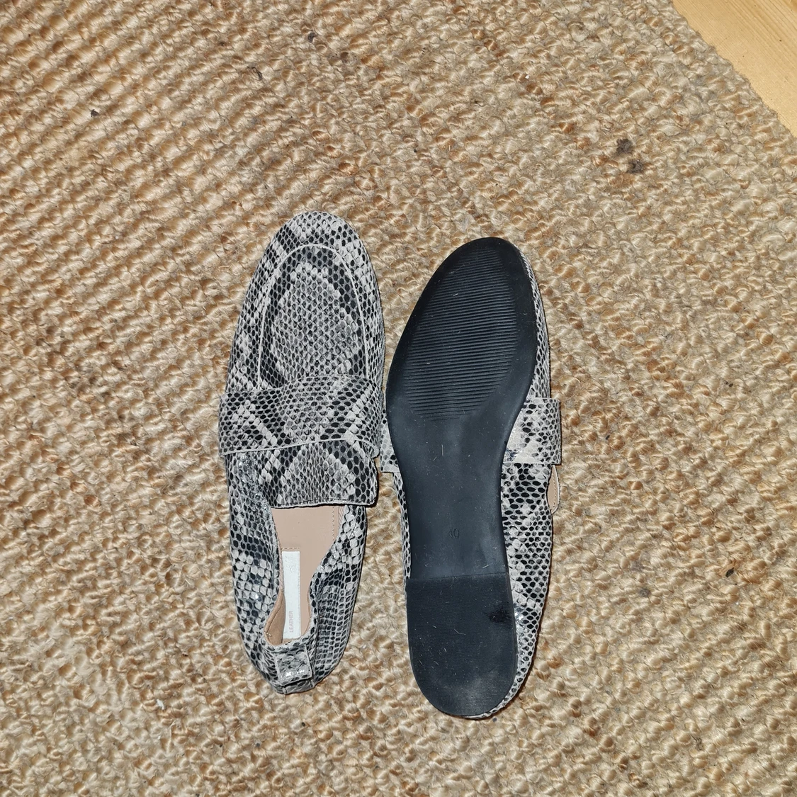 Loafers mönstrat  - 91