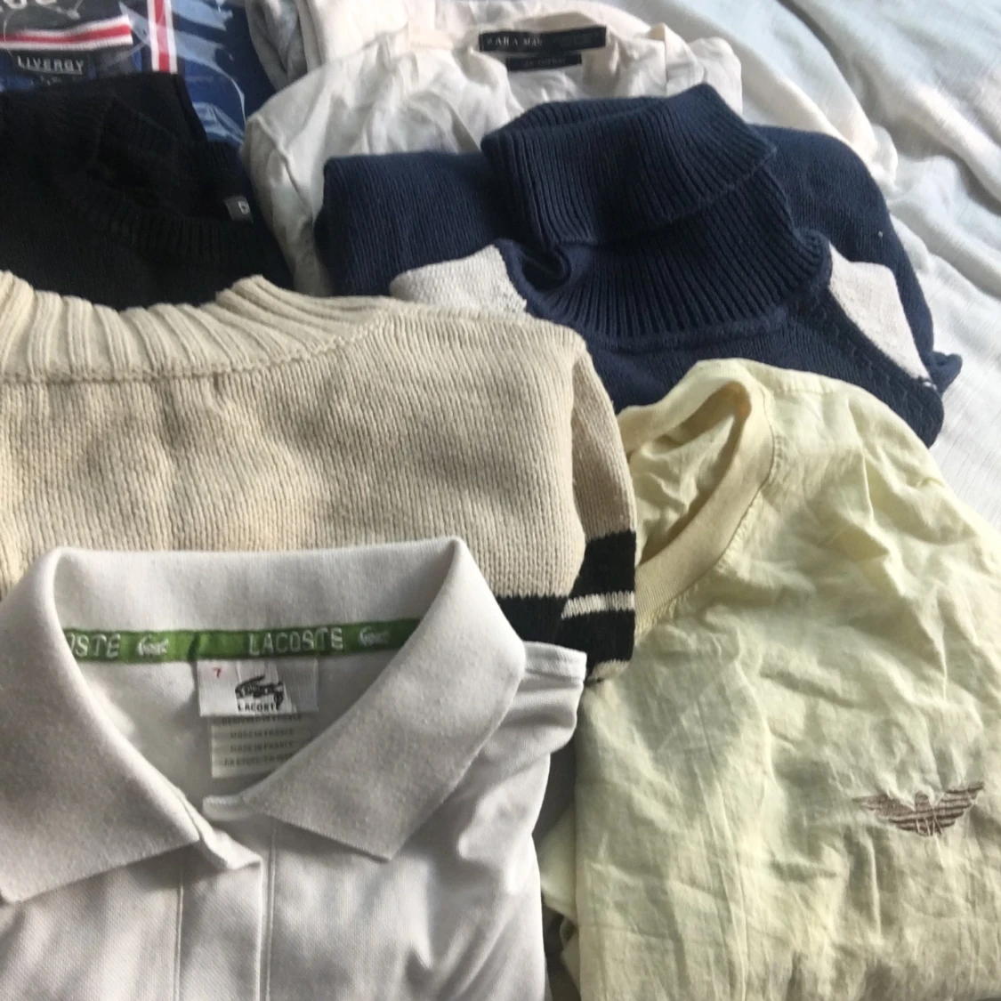 Fina tröjor converse , Lacoste