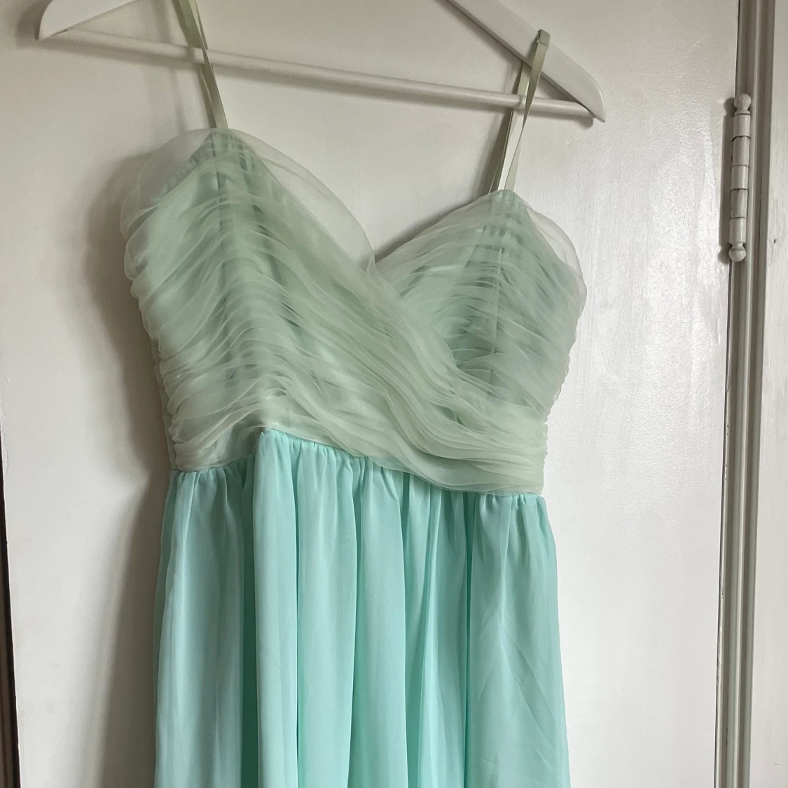 Mintgrön finklänning - 90