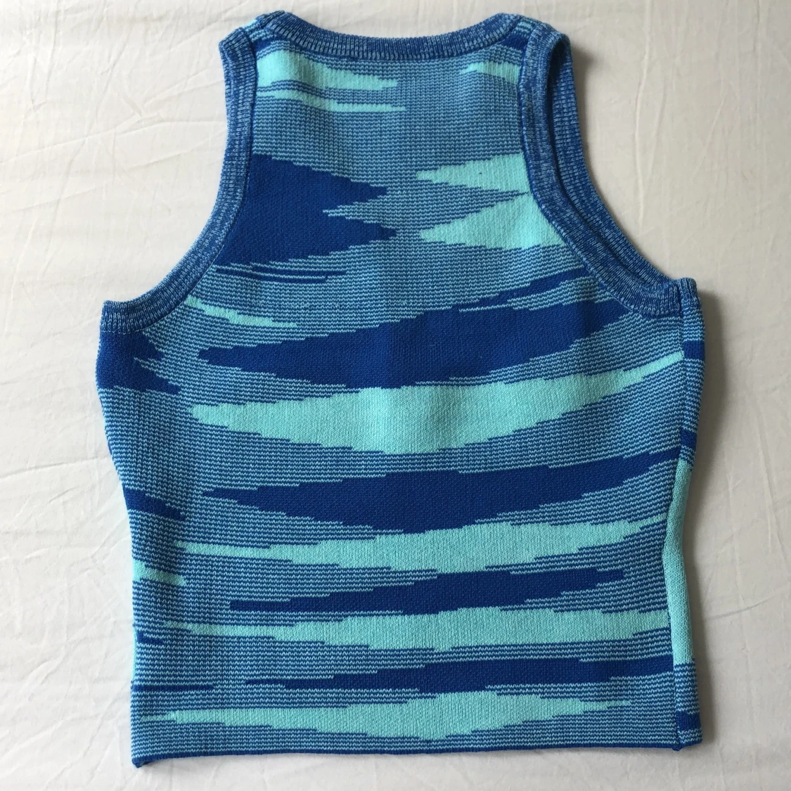 stickad topp/väst - 90