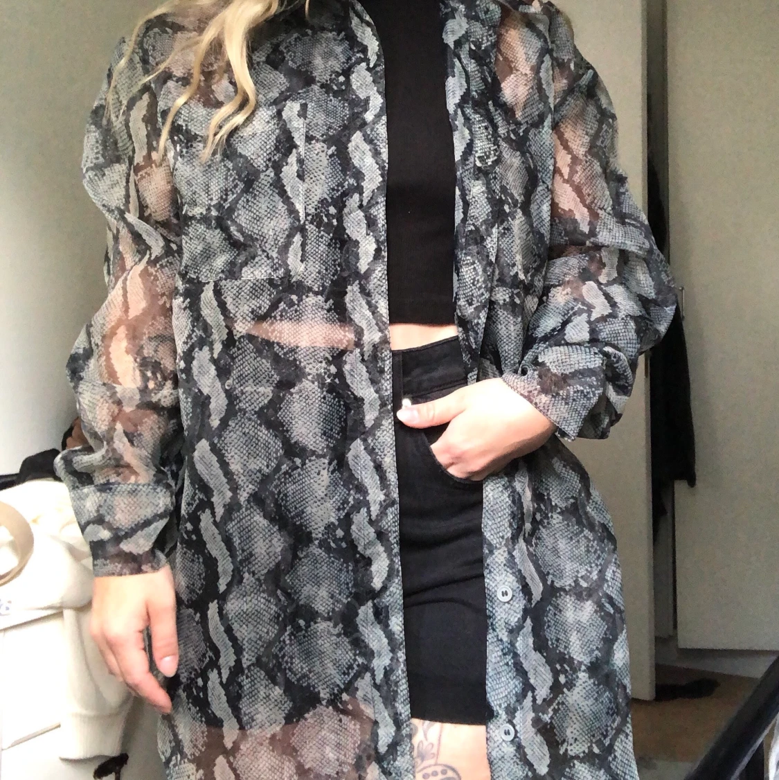 Oversized skjorta - 90