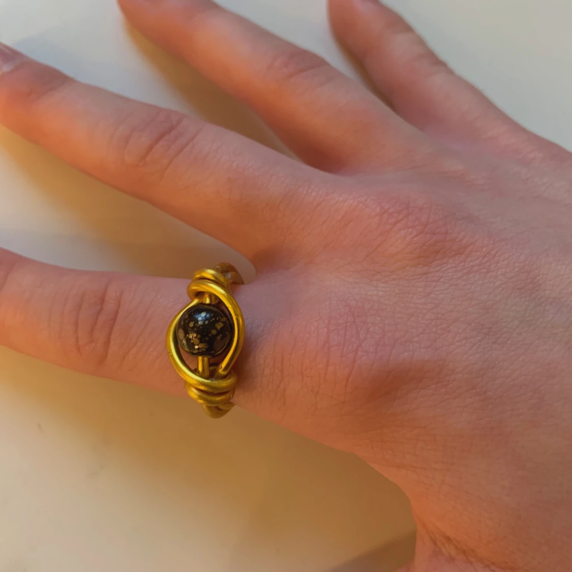 Guldig ring  - 91