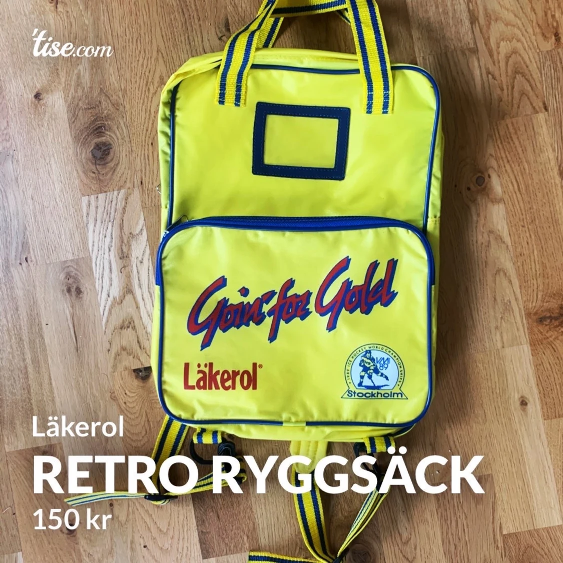 Retro ryggsäck Läkerol