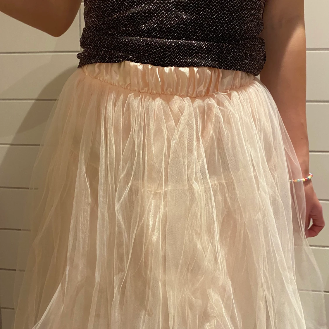 SÖT tyllkjol i ljusrosa🦋 - 91