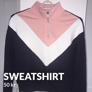 Sweatshirt med dragkedja - Sweatshirt med dragkedja från HM. Använd 1 gång. Strl. S