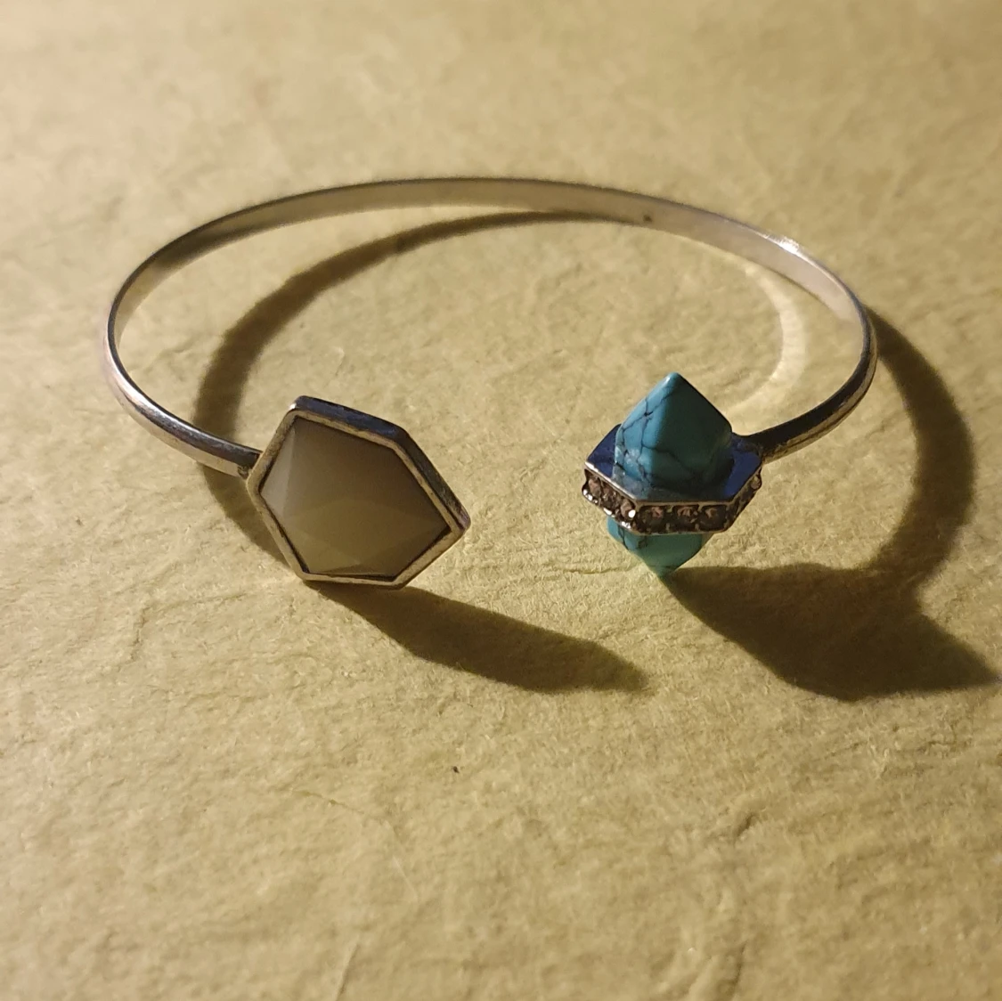 Armband turkos crystal