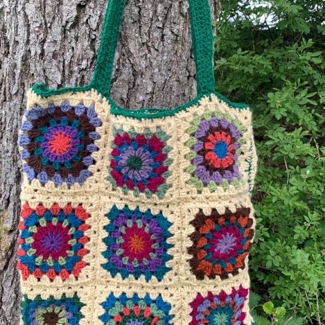Granny Square Tote - 91