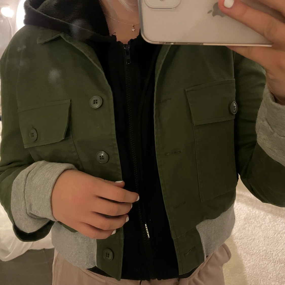 Grön jacka  - 91