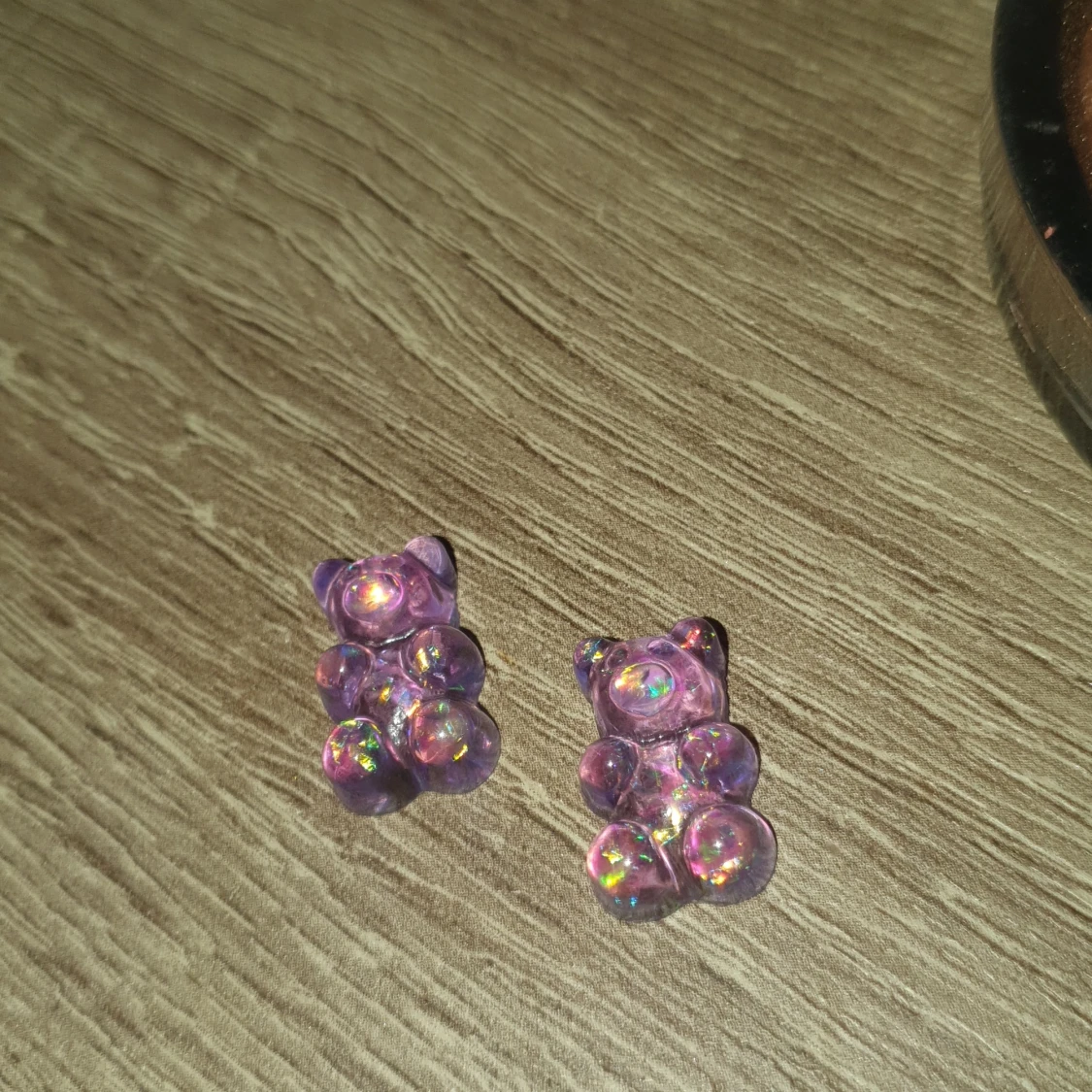 Två gummibjörnar i plast - 91