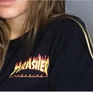 Thrasher x vans t-shirt  - Thrasher x vans t-shirt! Sparsamt använd 