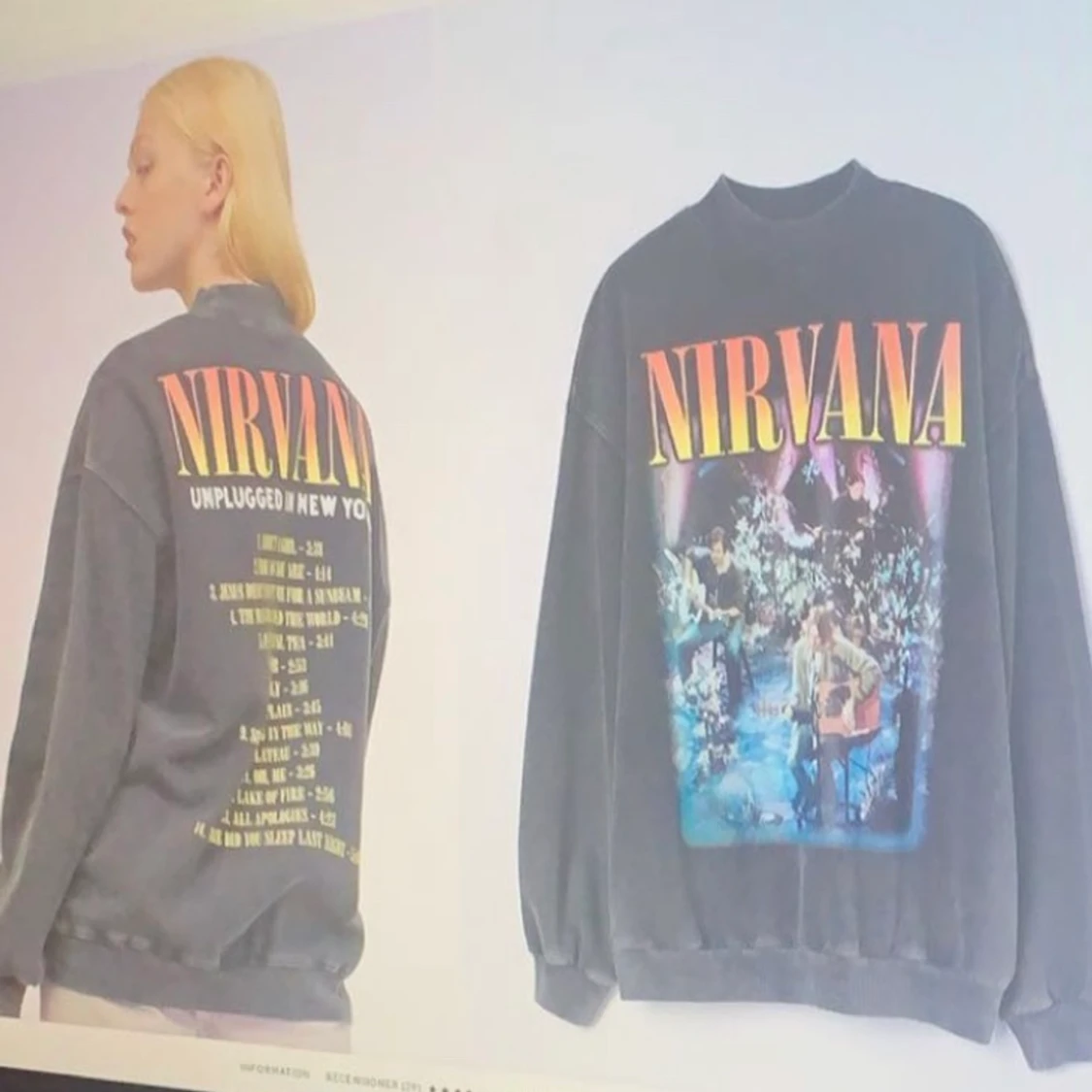 Nirvana tröja  - 90