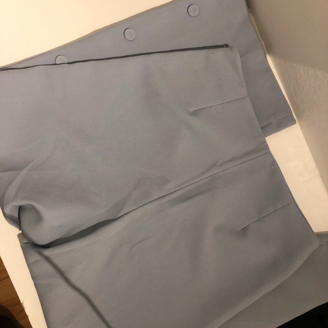 Blåa byxor Zara med knappar - 90