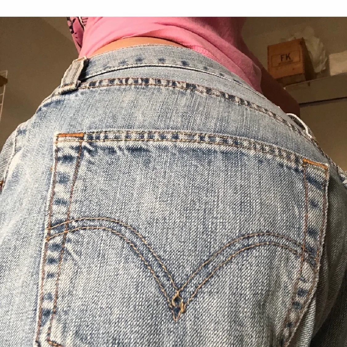 Lågmidjade Levis jeans - 90