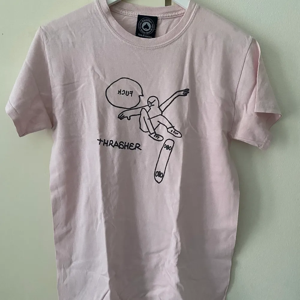 Thrasher Pink Skater T-Shirt, barely used.. T-shirts.