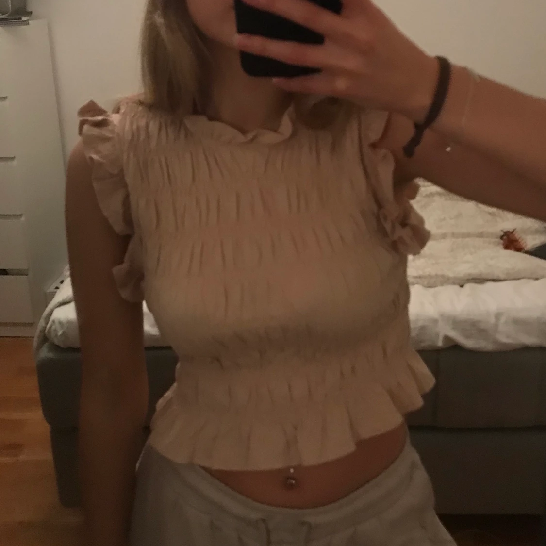 Fin ljusrosa topp från Mango