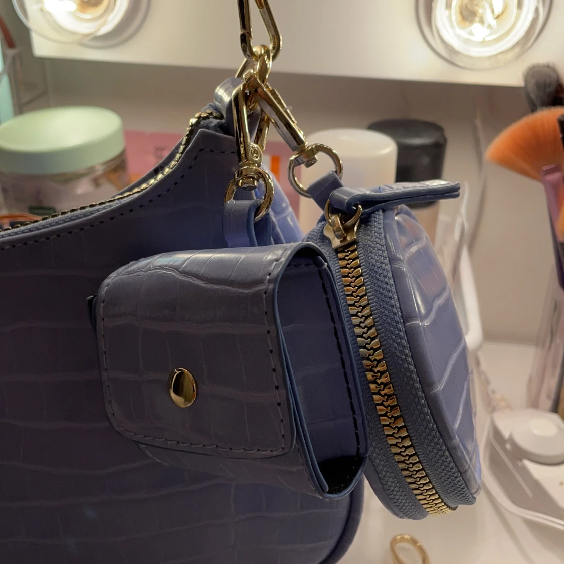 Helt ny ljus lila väska! - 91