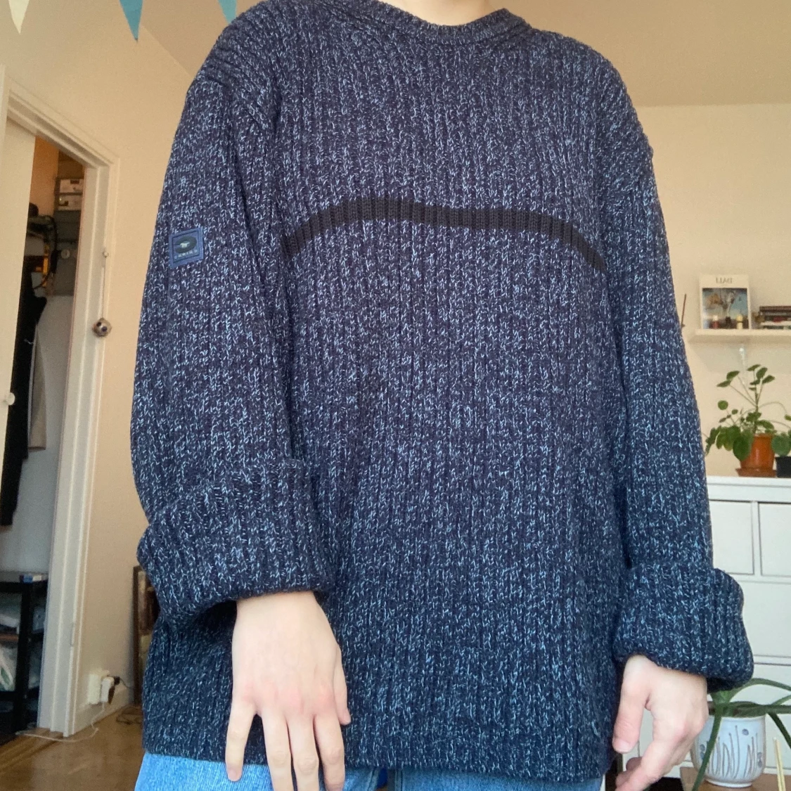 Stickad tröja från Mustang - 90