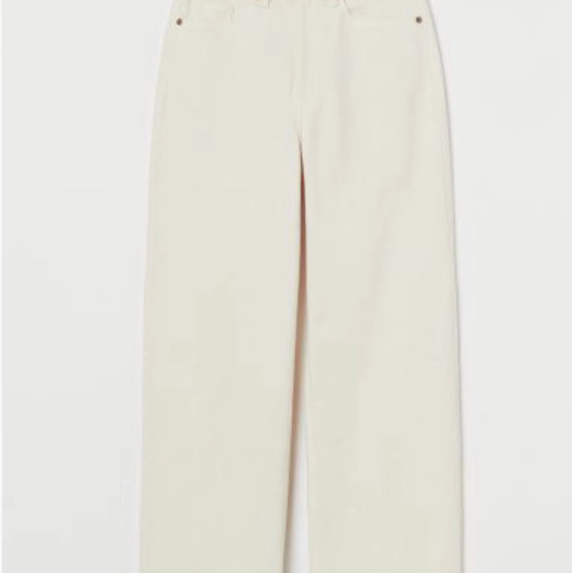 Vita wide leg jeans strl 36  - 90