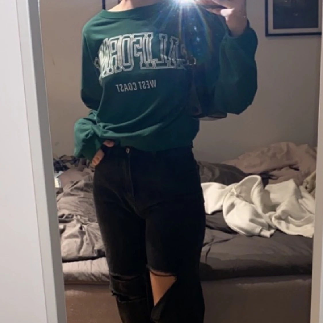 Grön tröja från SHEIN