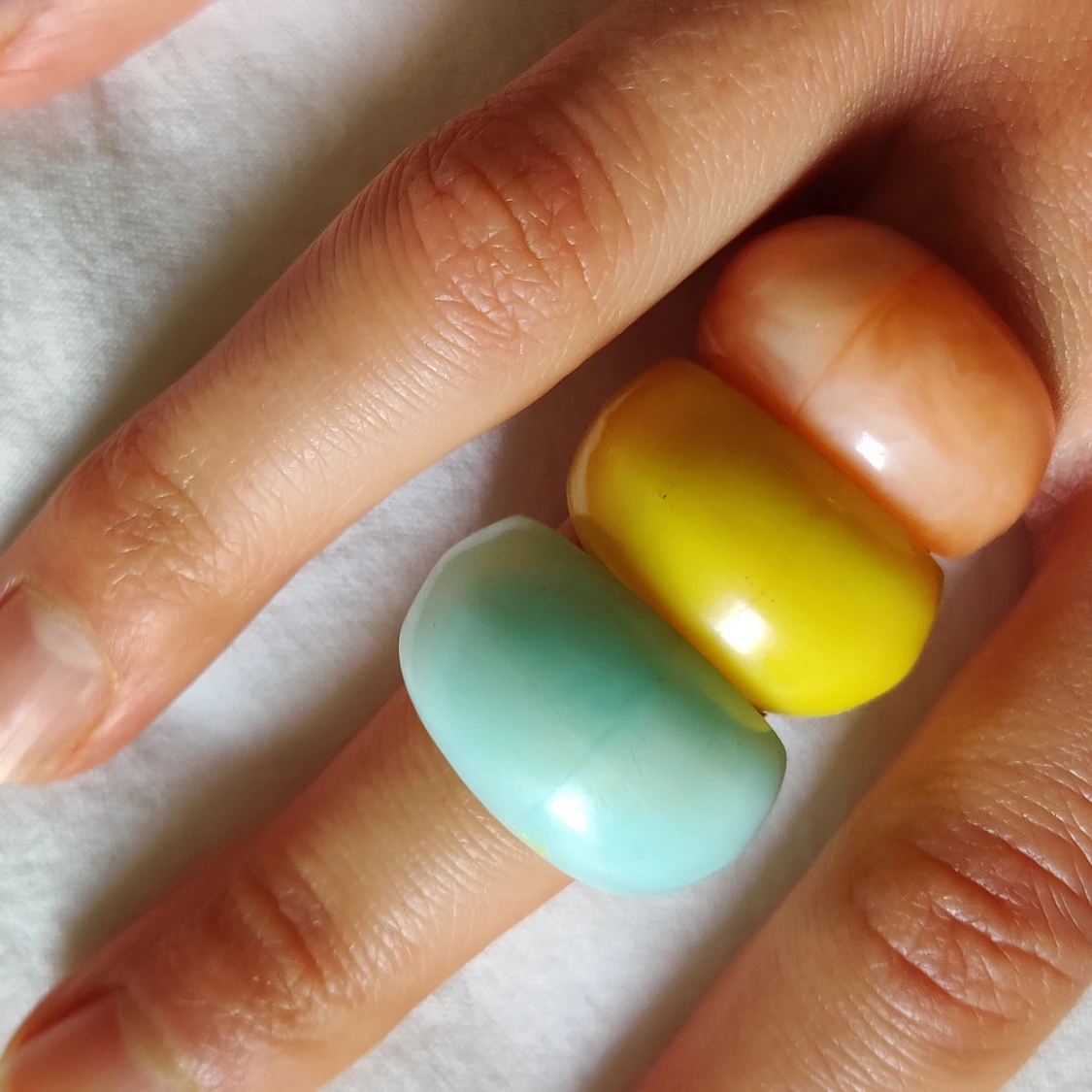 Färgglada ringar - 90