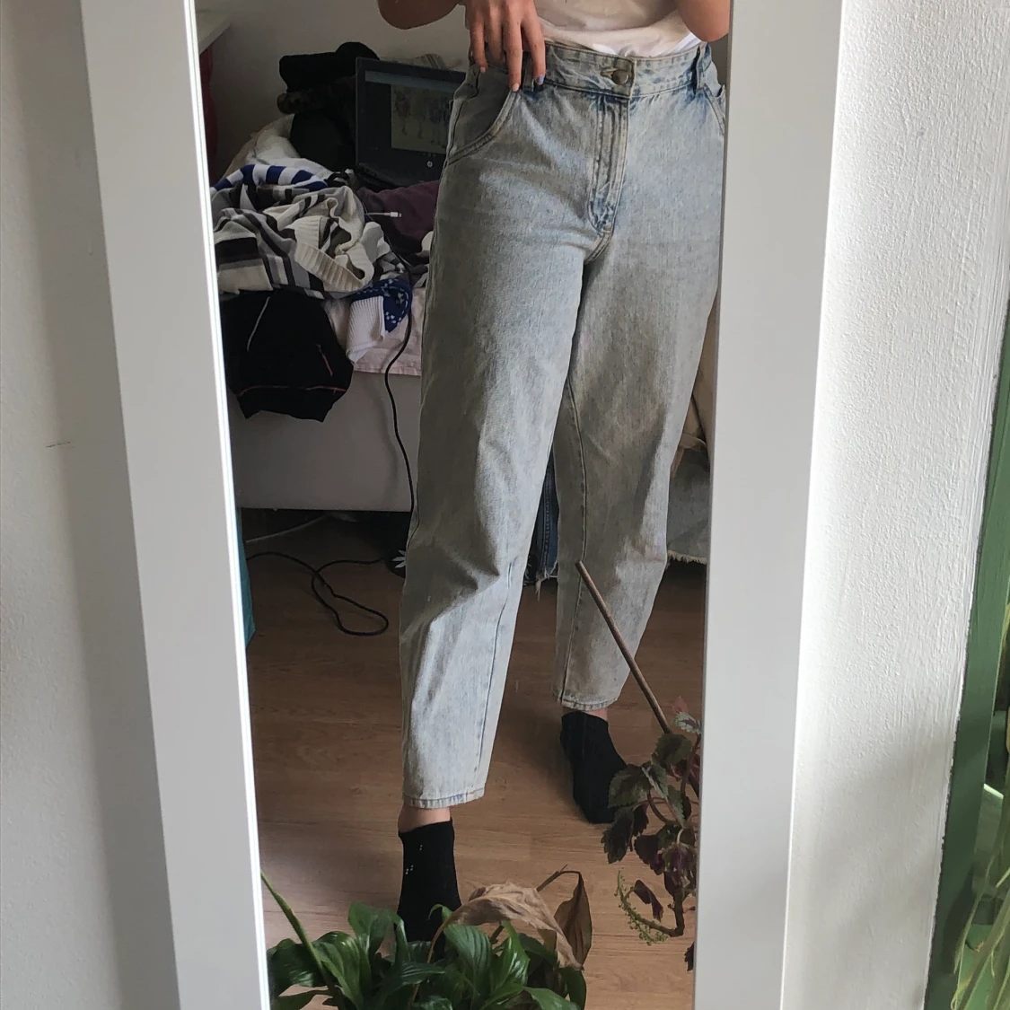 Ljusblåa jeans - 91