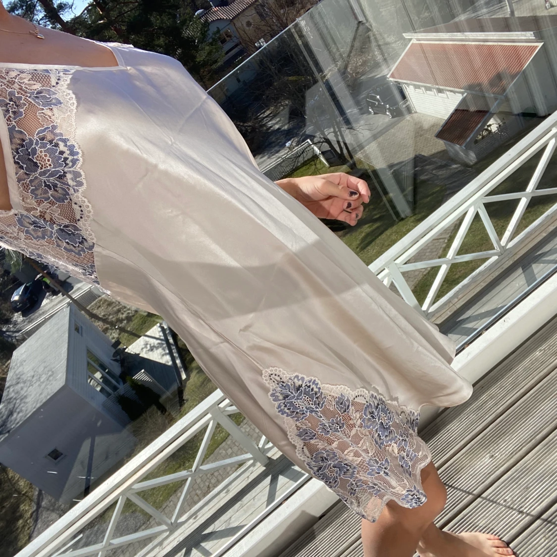 Nattlinne inspirerad klänning - 90