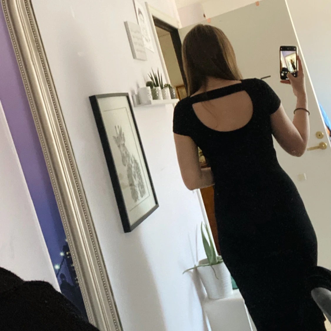 Svart klänning - 90