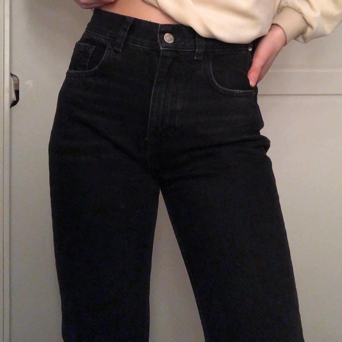Jeans med slits  - 91