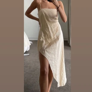 Sir The Label Yellow Summer Dress - Light linen wrap up dress 50% sale!