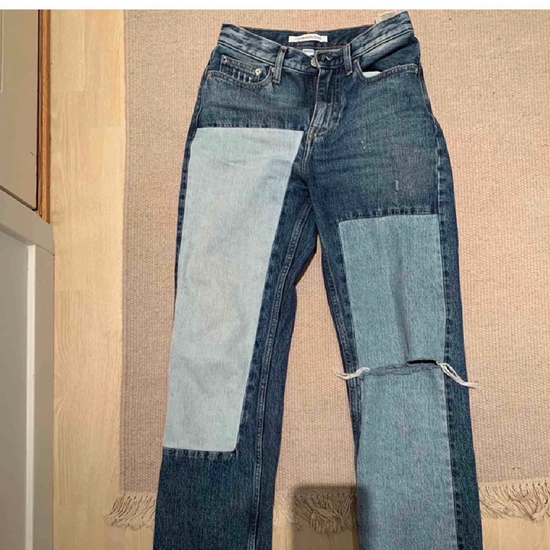 Straight Calvin Klein patchwork jeans  - 91
