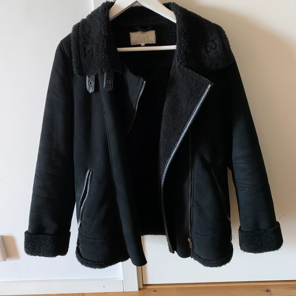 Läderjacka från Vila