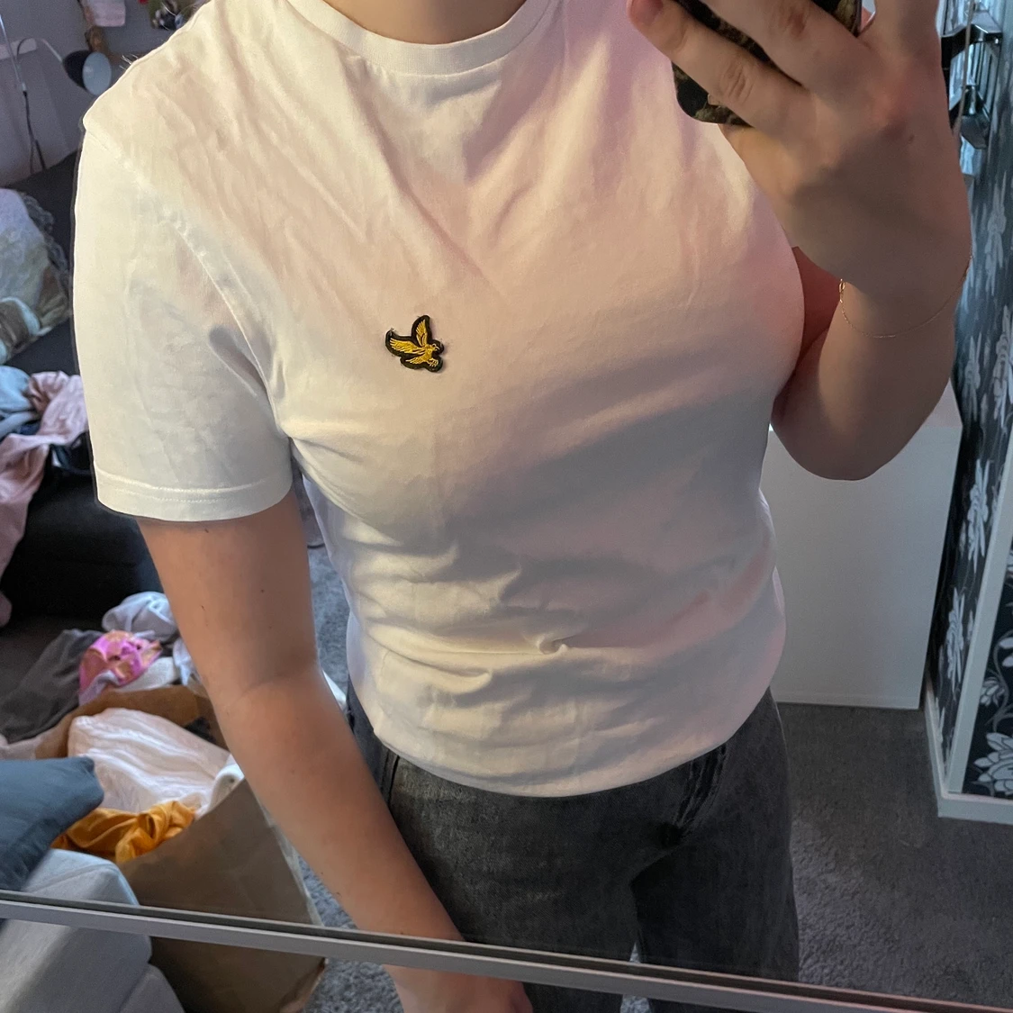 Lyle and scott t-shirt storlek M 