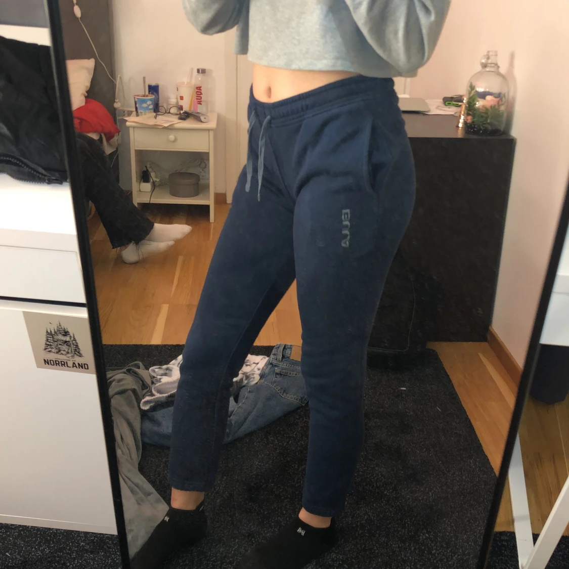 Mörkblåa mjukisbyxor från bula