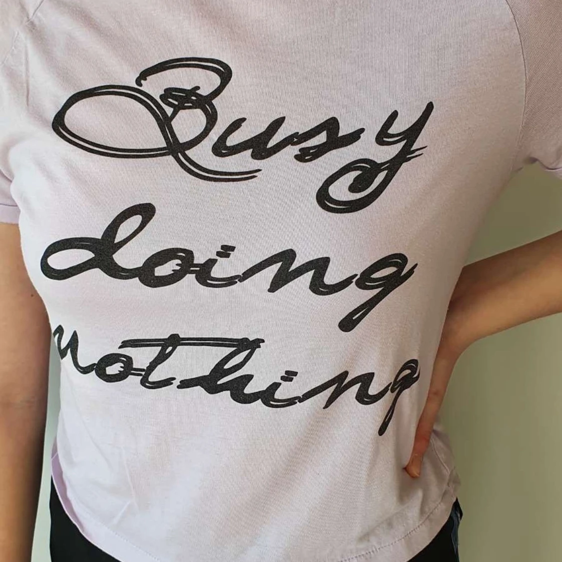 Busy doing nothing, t-shirt storlek 158/164 - 90